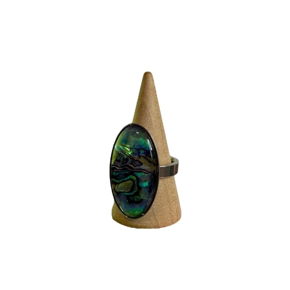 NEW Abalone Shell Ring - Picture 3 of 3